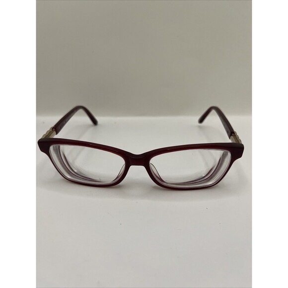 Saks Fifth Ave Glasses Saks 286, Color 0EGT Plum 53-15-130 Frame Only - Picture 1 of 6